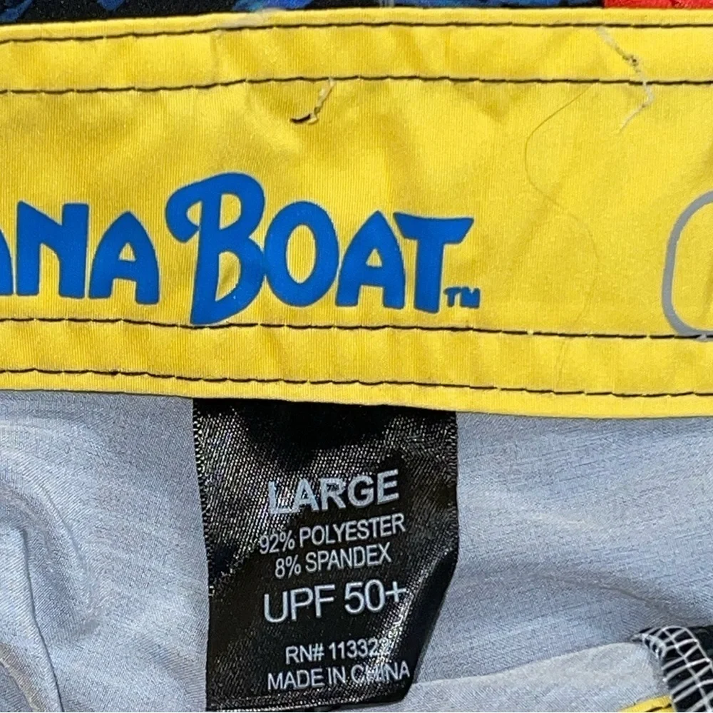 NWT Banana Boat Fast Dry, Techno stretch UPF 50+ Board shorts. Size large - Picture 4 of 4